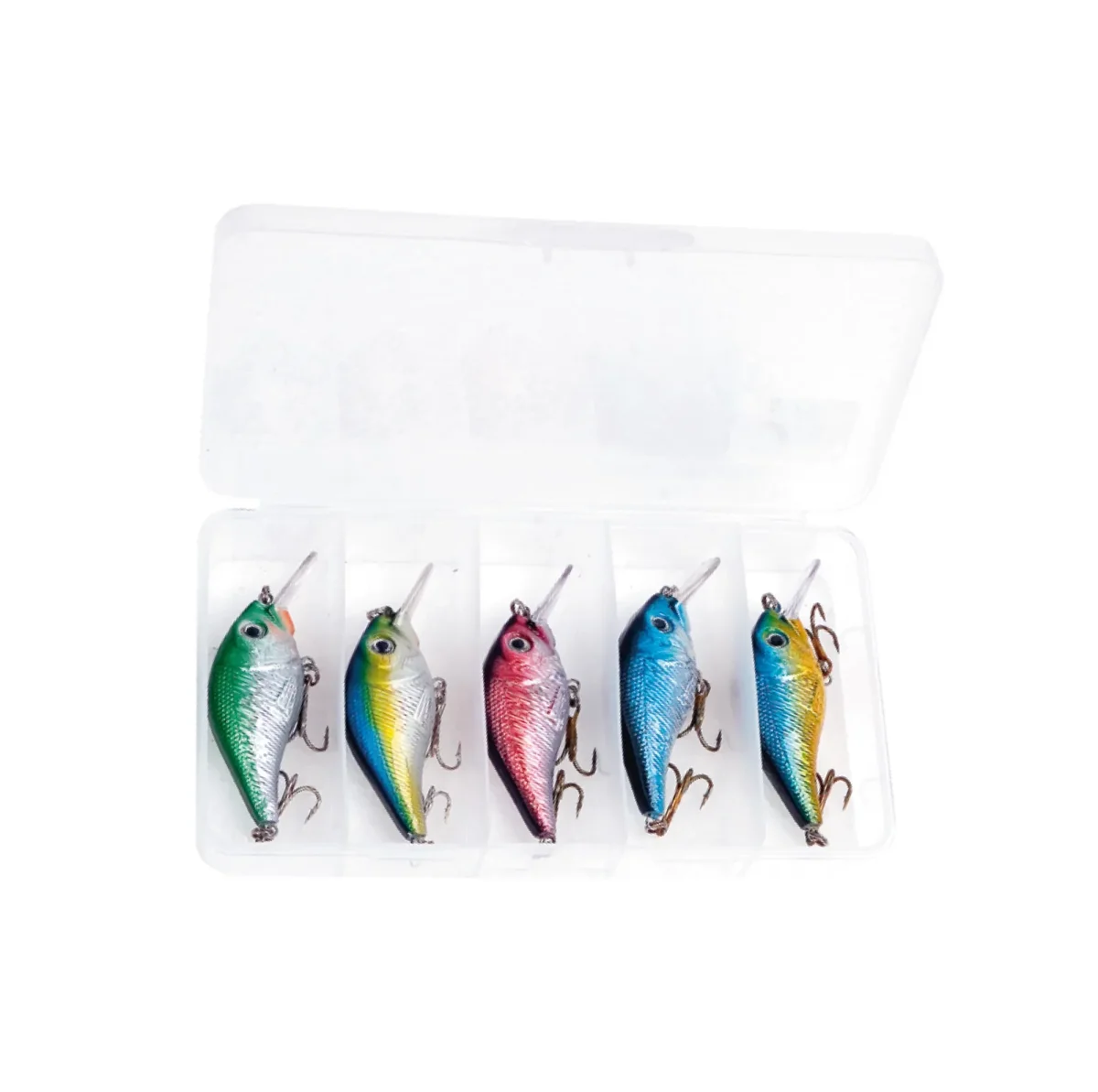 Wobbler 5p 7cm i box flytande