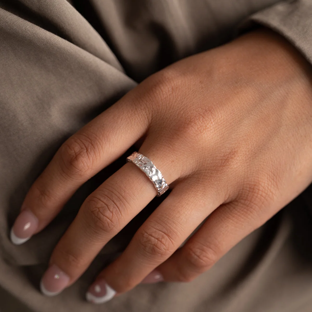 ELMA MEDIUM SILVER RING