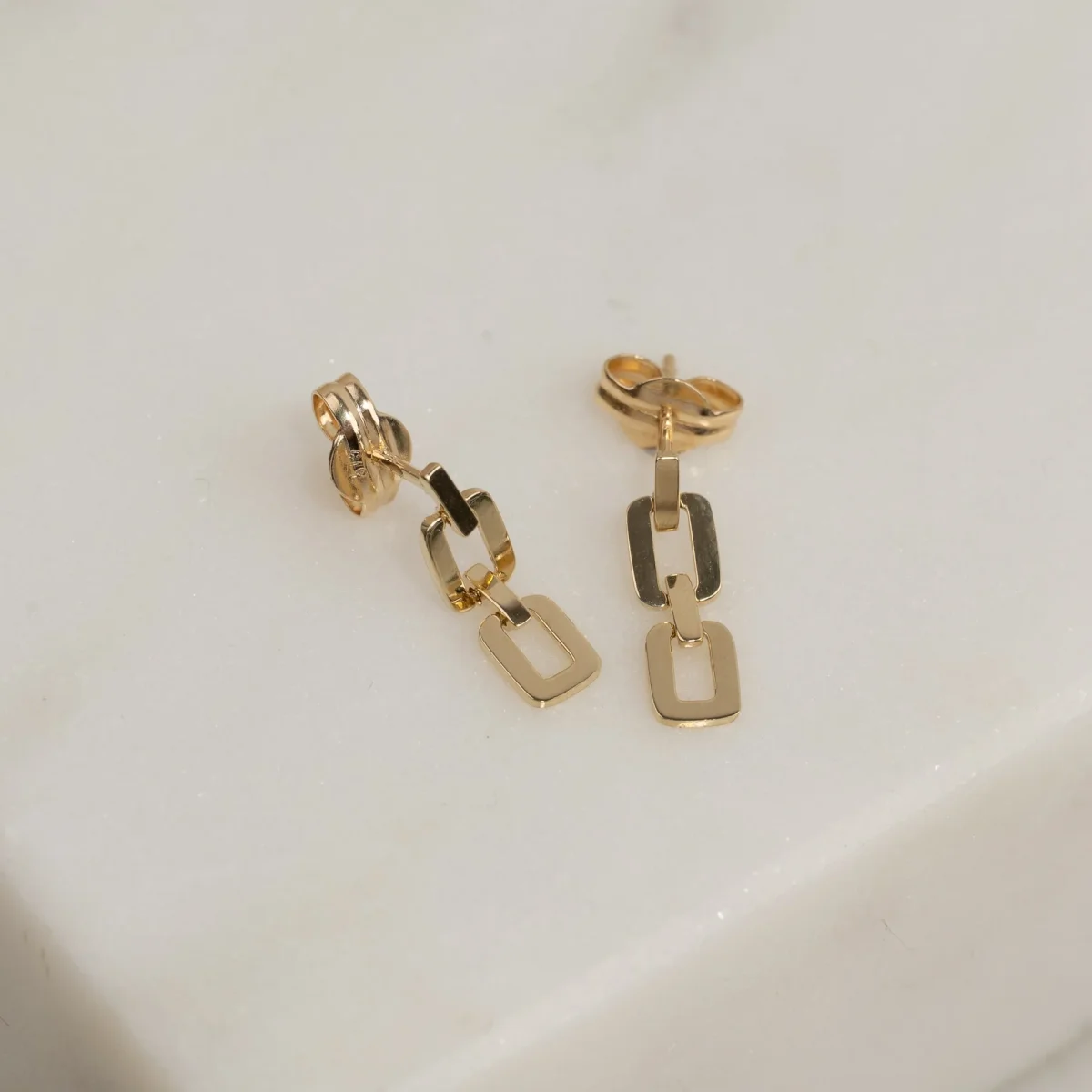 ZOE SOLID GOLD EARRING - Bild 3